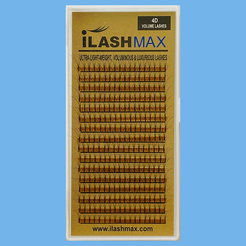 4D PREMADE VOLUME LASH SINGLE LENGTH TRAY