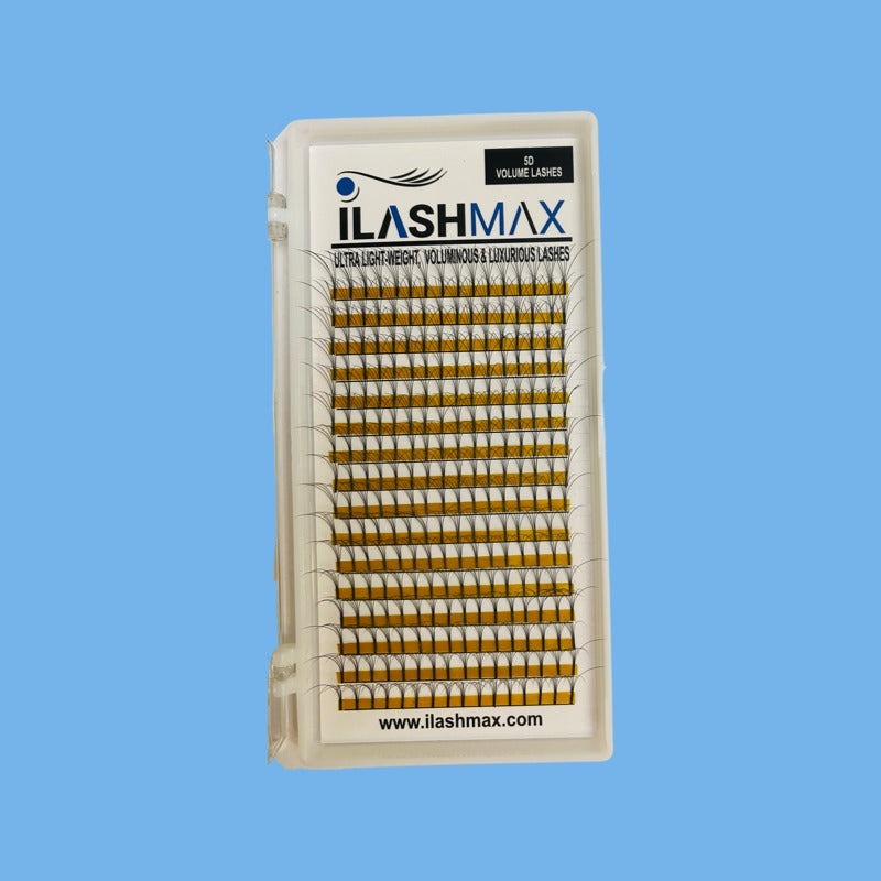 NEW 0.085 THICKNESS - 5D PREMADE VOLUME LASH SINGLE LENGTH TRAY