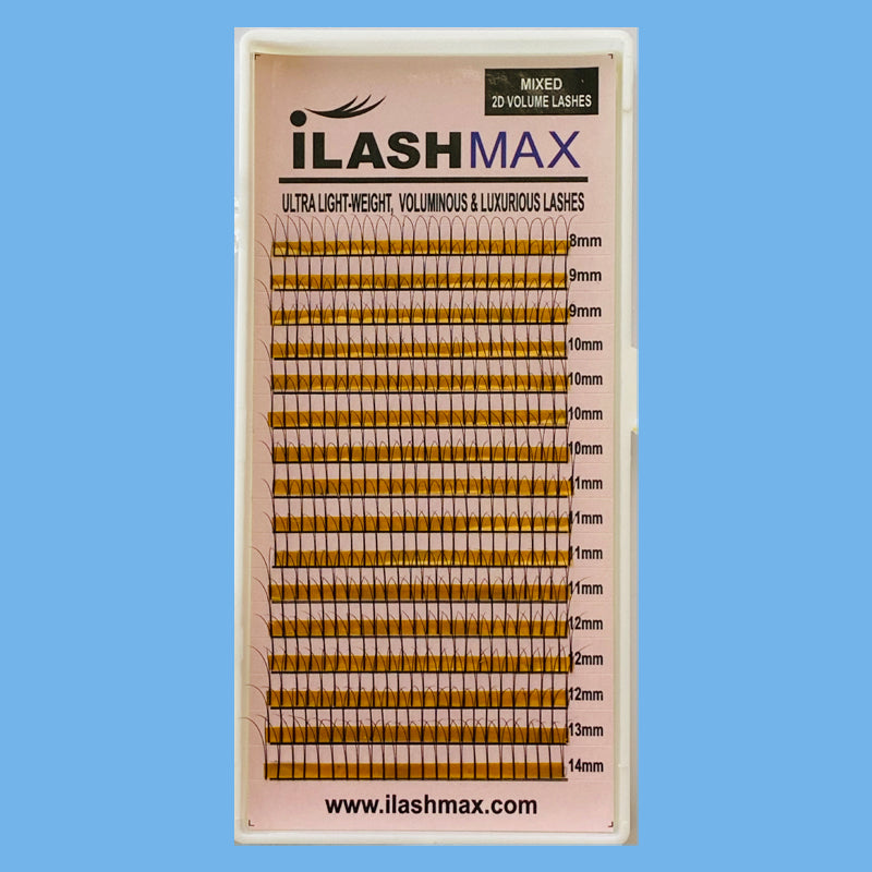 2D PREMADE VOLUME LASH MIXED TRAY