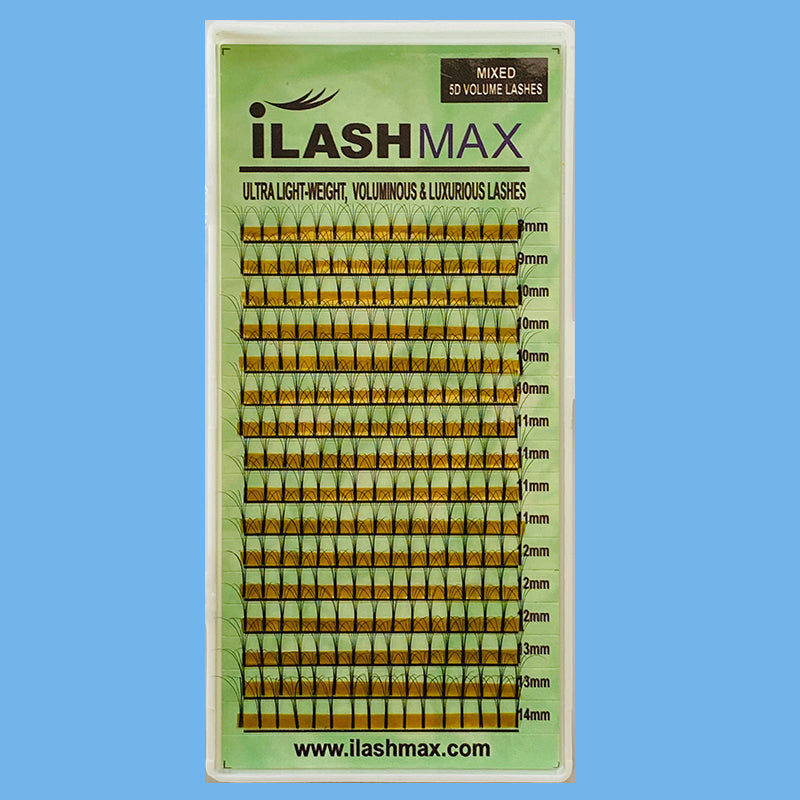 NEW 0.085 THICKNESS - 5D PREMADE VOLUME LASH MIXED TRAY